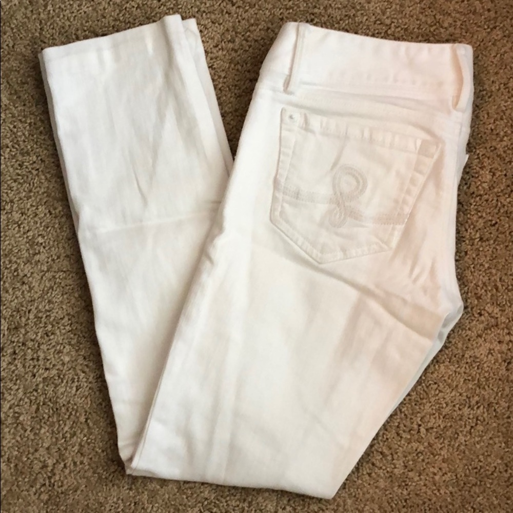 Lilly Pulitzer worth straight jeans